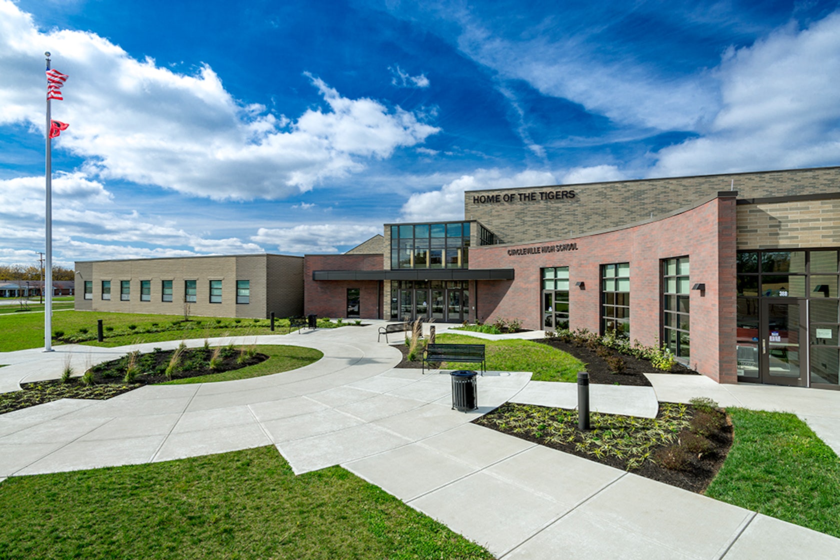 Circleville High School by SHP Leading Design Architizer