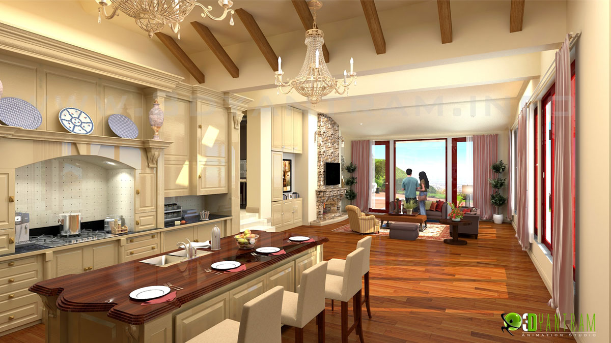 Kitchen Design - Modular Kitchen Interior Design by Yantram ...