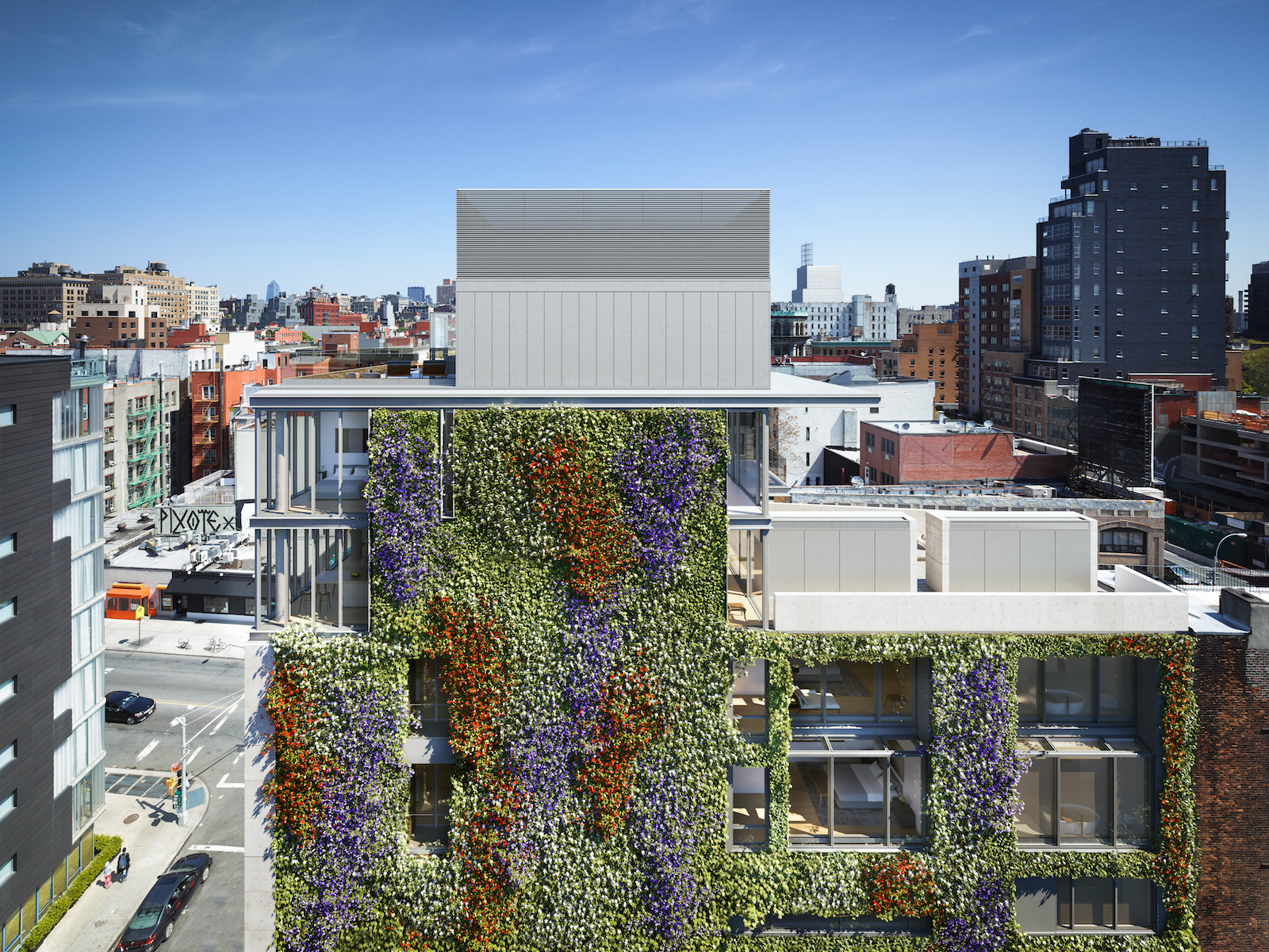 Urban Oasis: Tadao Ando's Wall of Flowers to Bloom in the