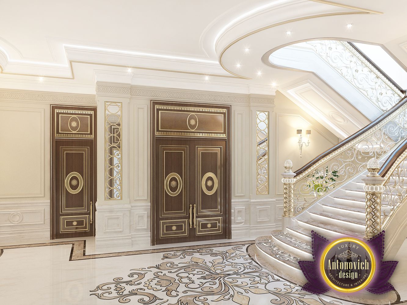 Entrance Interior from Luxury Antonovich Design by LUXURY ANTONOVICH ...