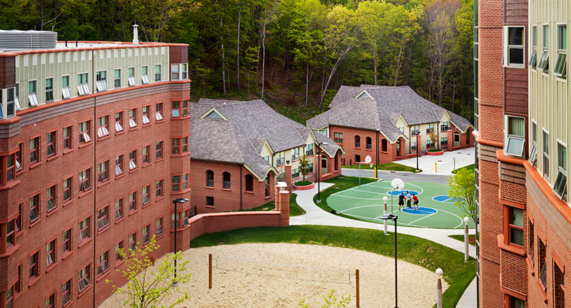 Quinnipiac University, York Hill Residence Halls By Centerbrook ...