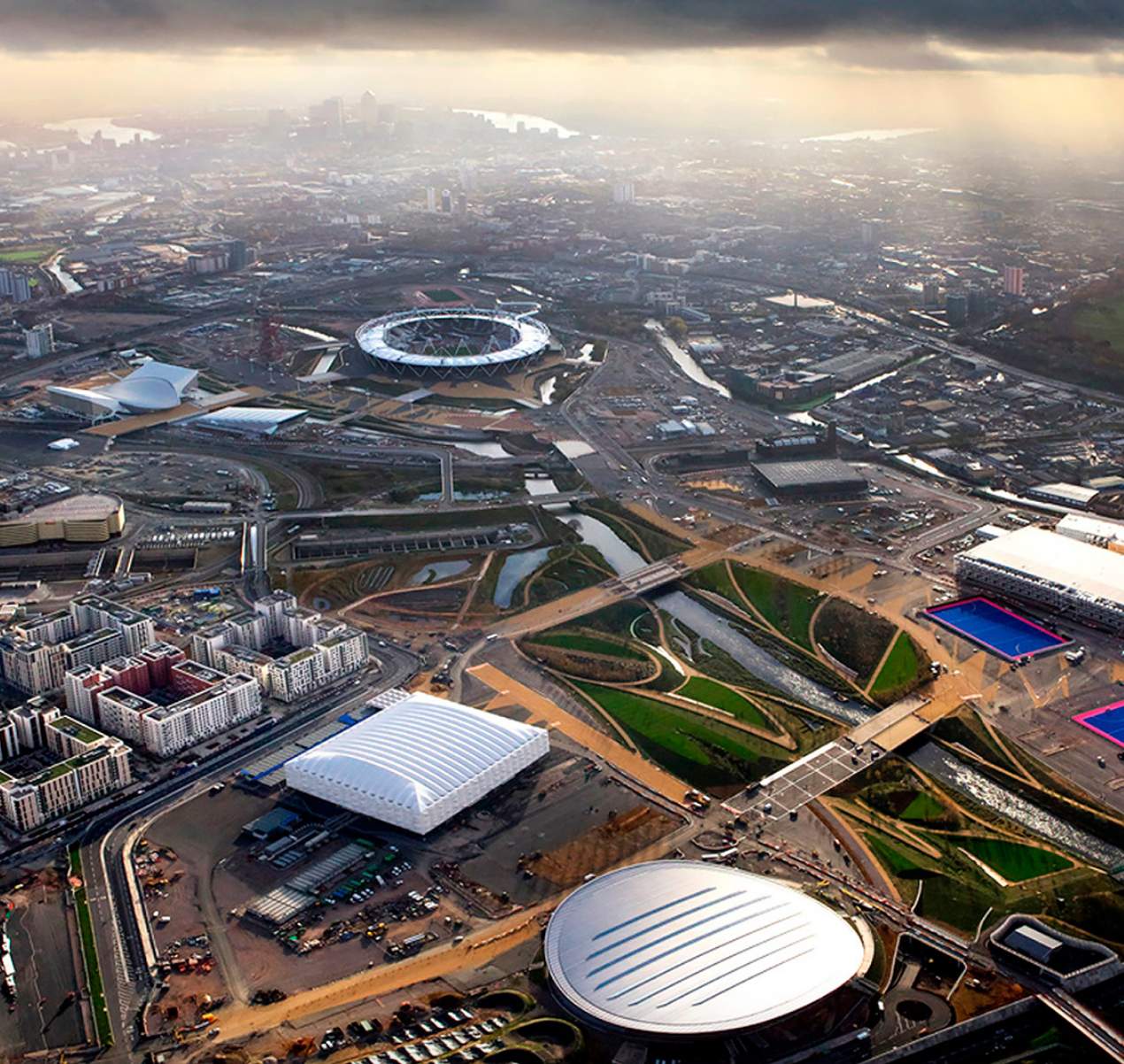 Athletes Village, Olympic Park London by Denton Corker Marshall
