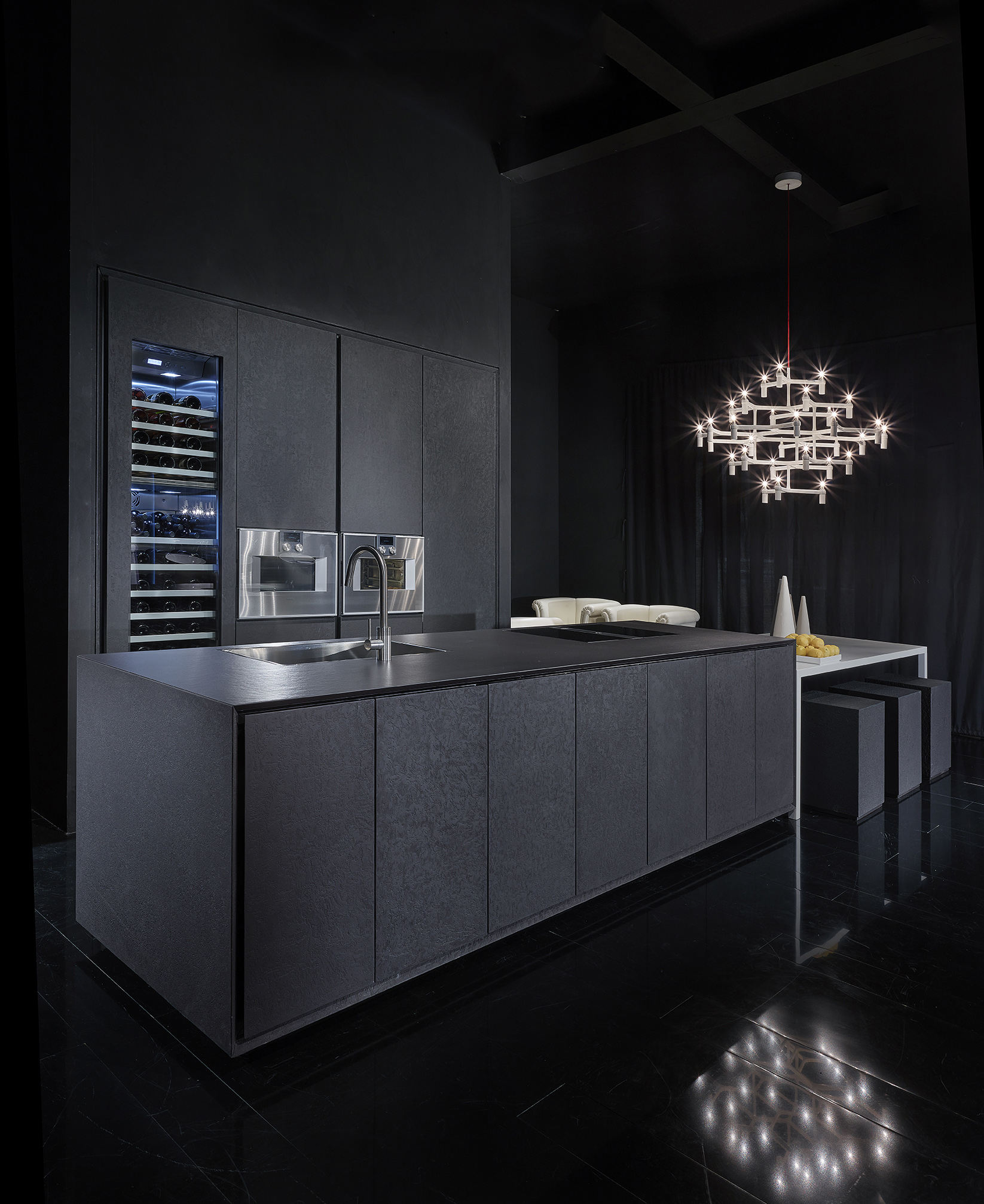 ONE | Kitchen in lava stone