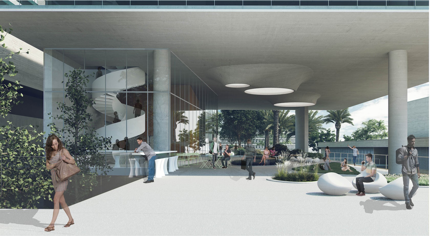 Lorry Lokey Management Building at Tel Aviv University by Gottesman