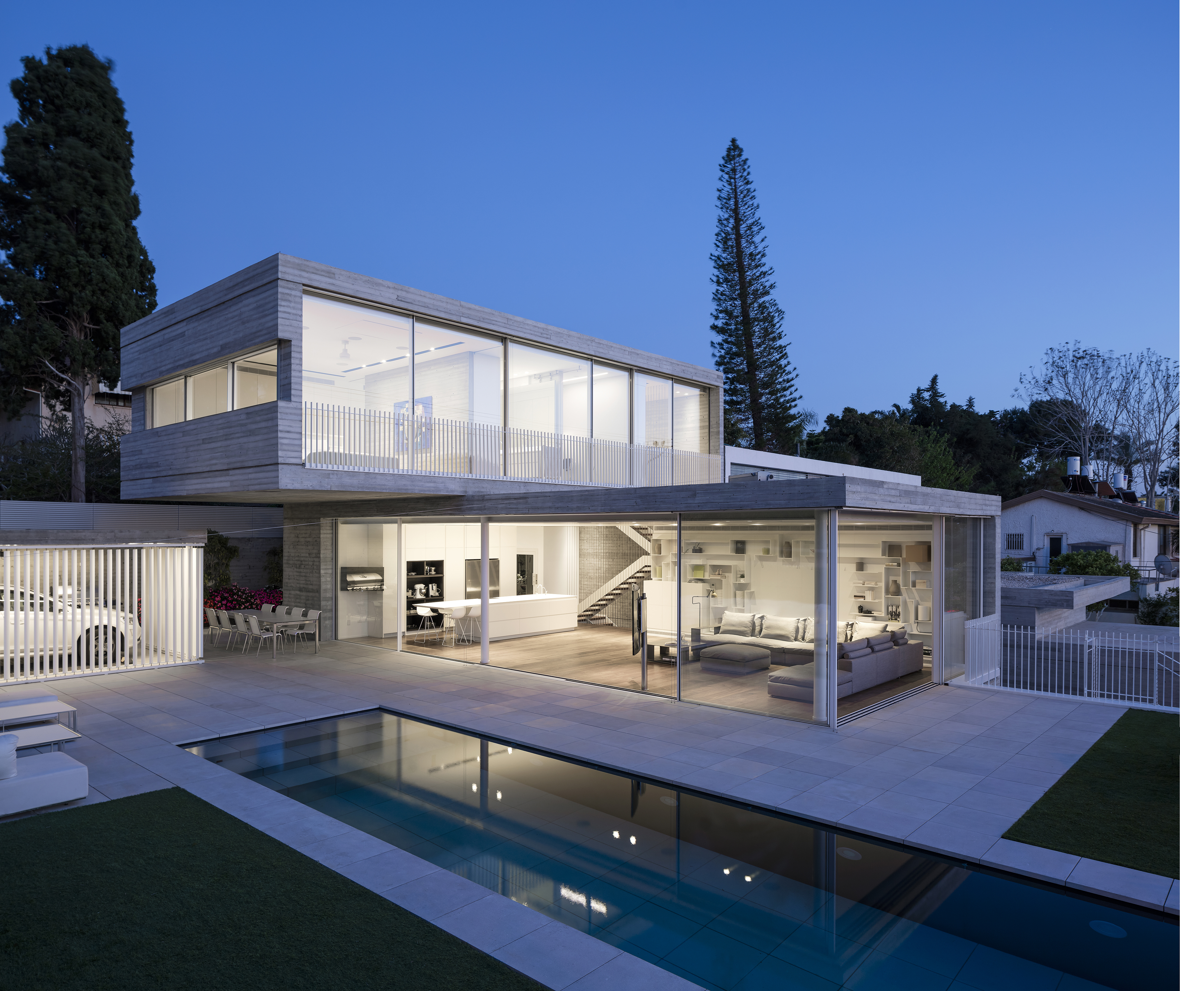 Dual house by Axelrod Architects - Architizer