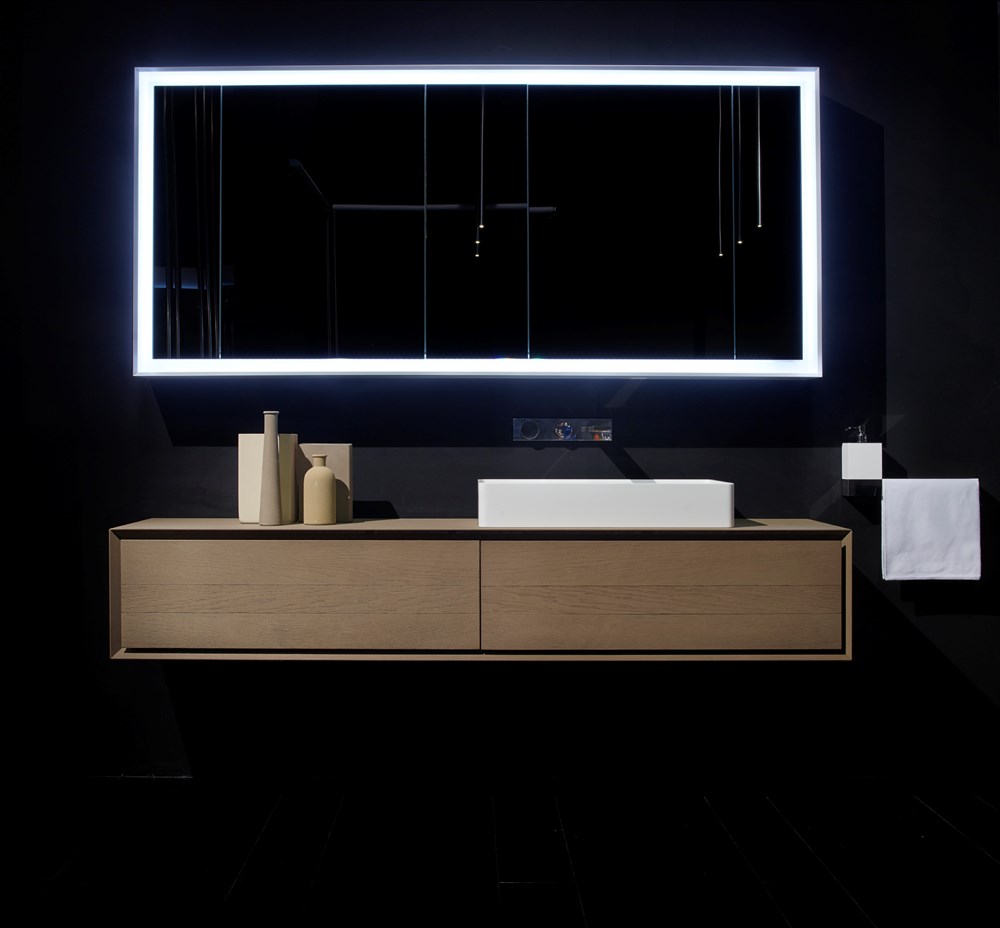 K.ONE | Bath Vanity Raw oak + Clay