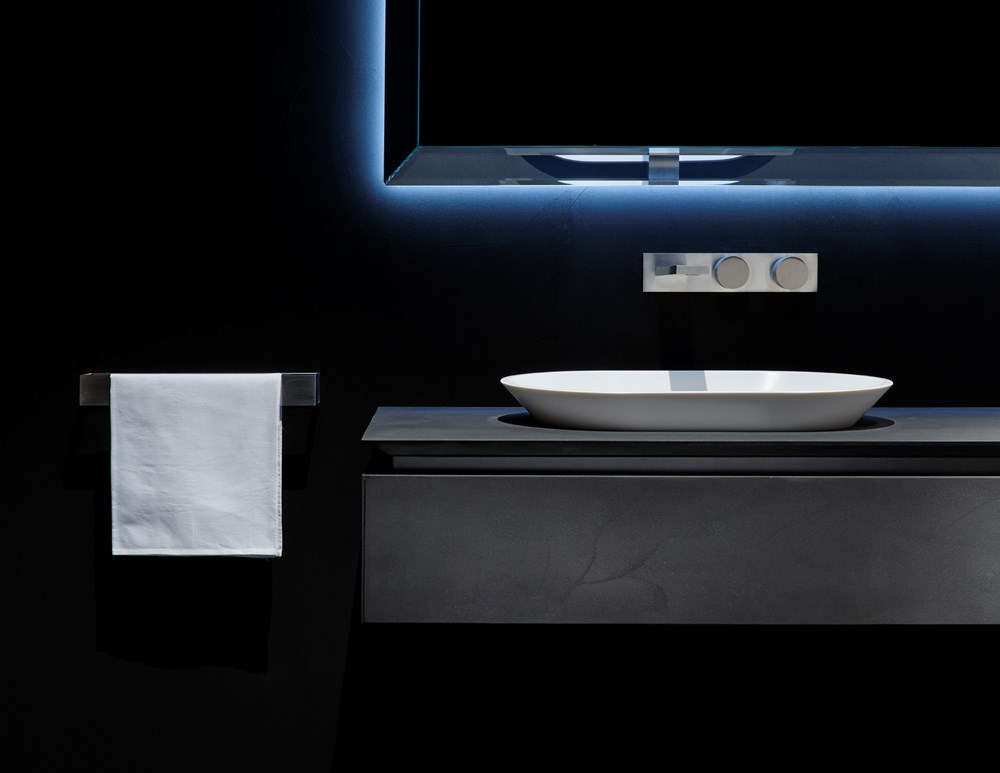K.FLY | Bath Vanity in Black Cement