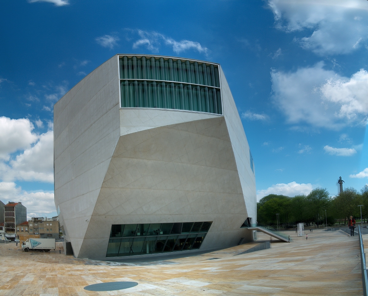 Casa musica de. Рэм колфас архитектура.