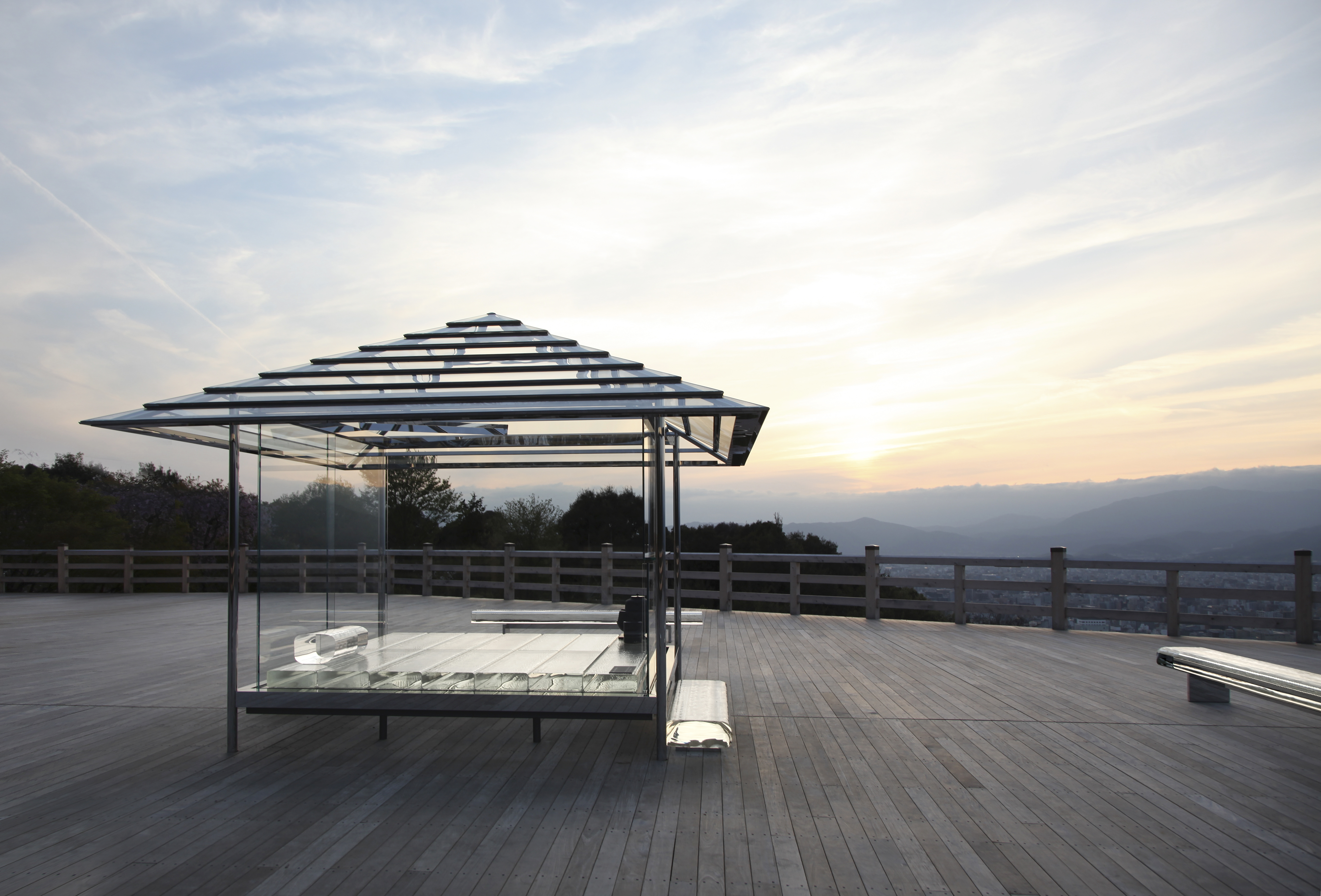 KOUAN Glass Tea House by TOKUJIN YOSHIOKA DESIGN Architizer