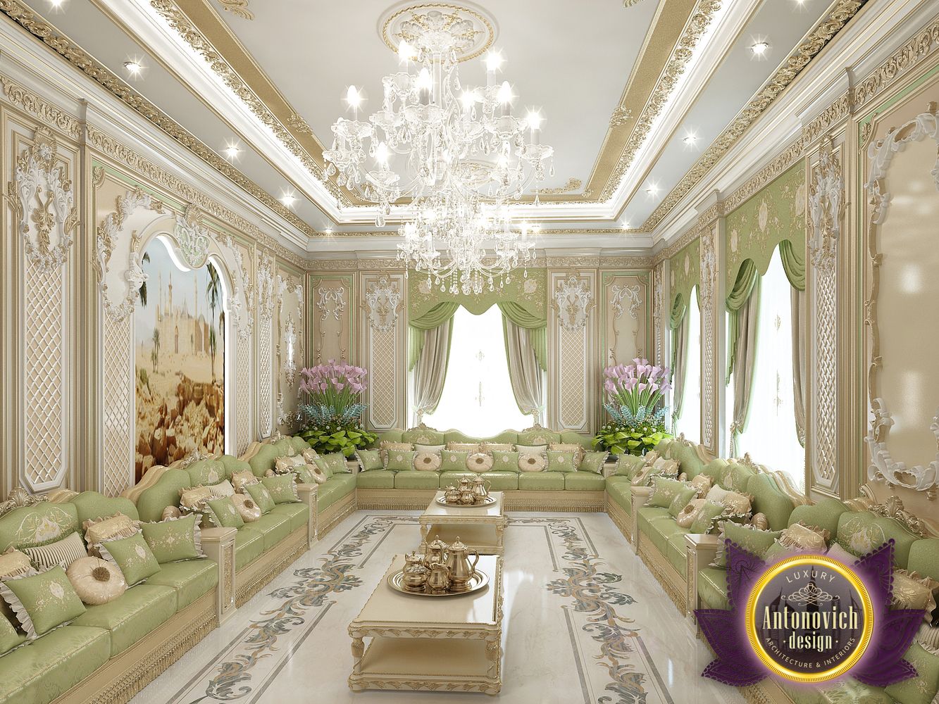 Luxury Antonovich Design зал