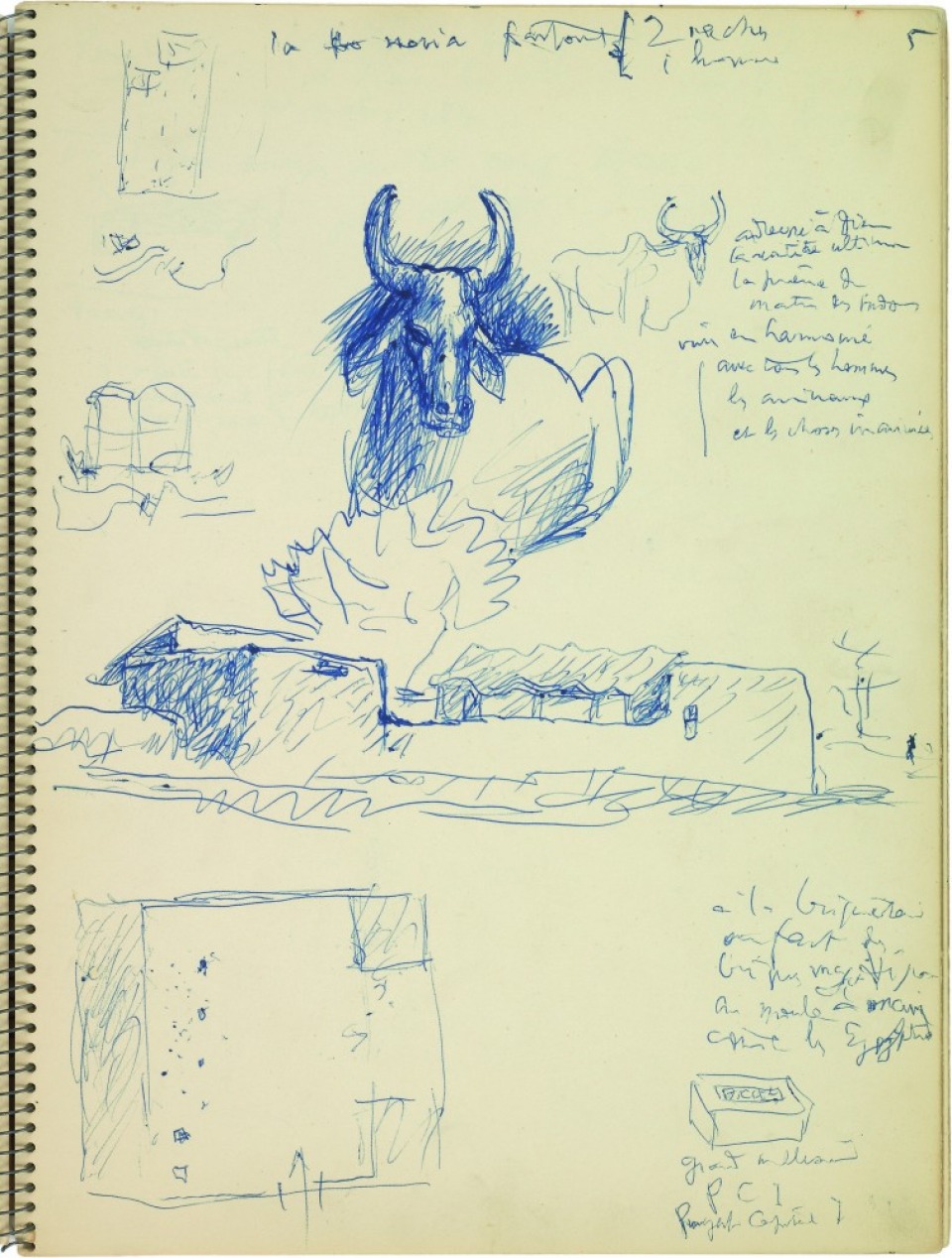 Drawings by Le Corbusier taken from his third sketchbook in the Voyage   Download Scientific Diagram