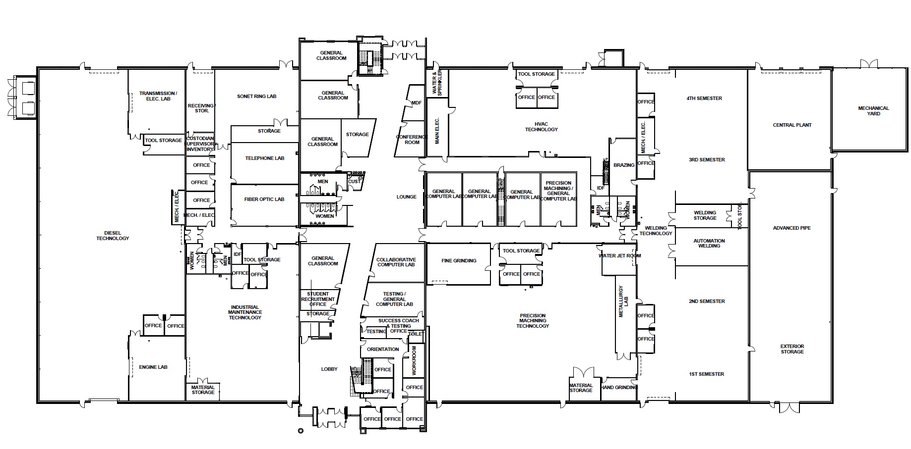 Idea 1799488: TSTC Fort Bend Industrial Technology Center by PBK San ...