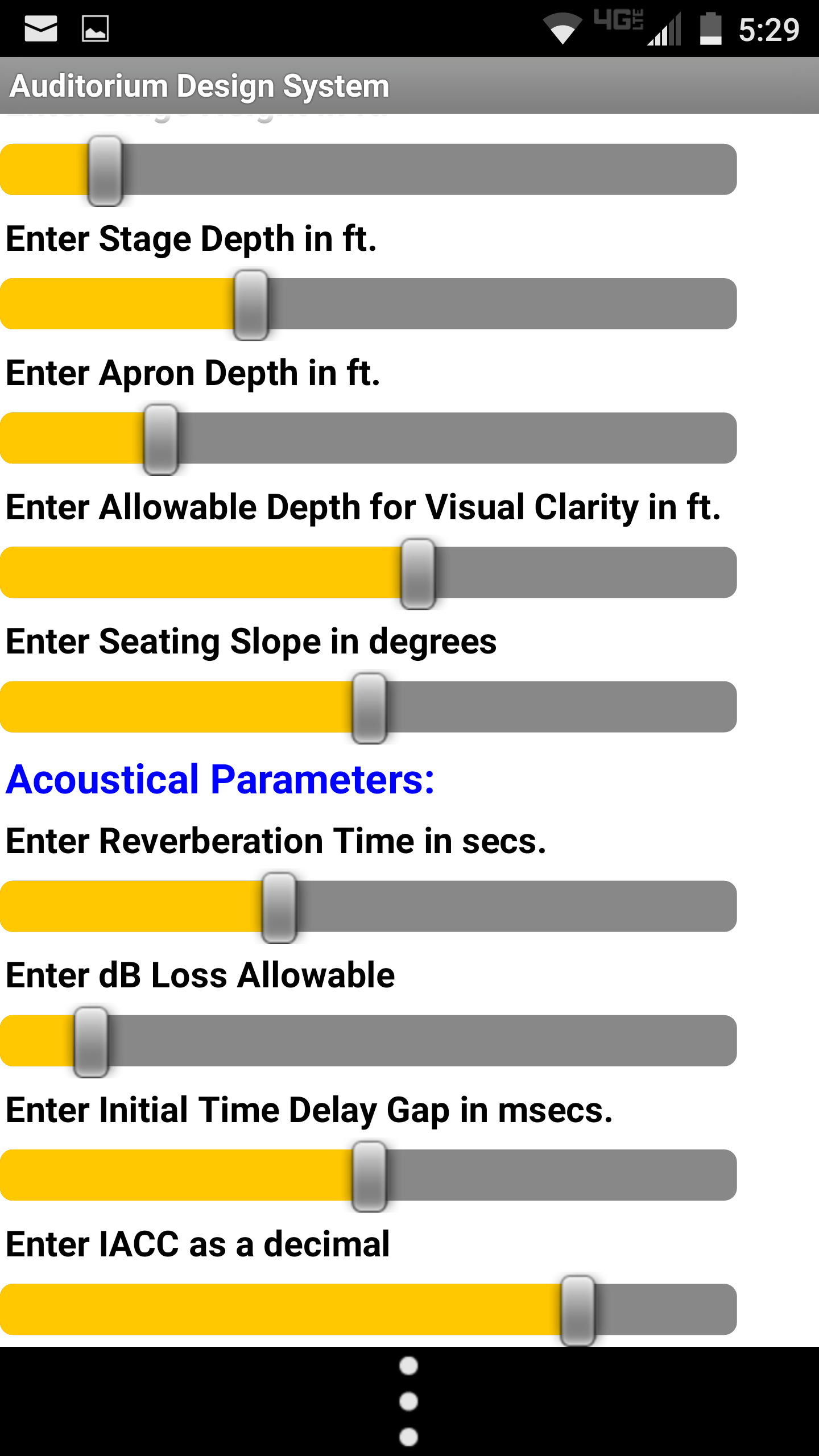 Auditorium Design System Android App By Digital Design Solutions Llc