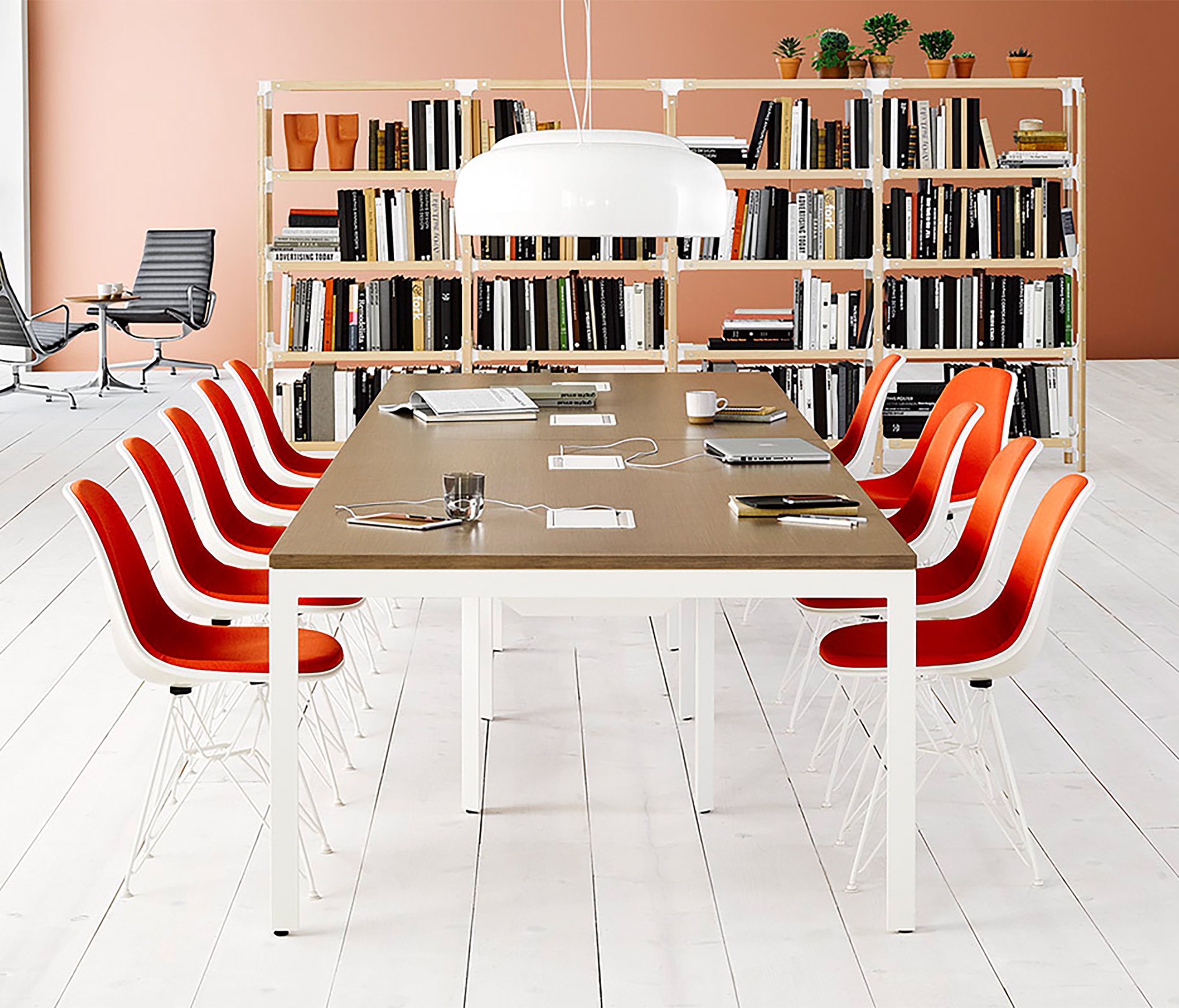 Eames Molded Fiberglass Chairs