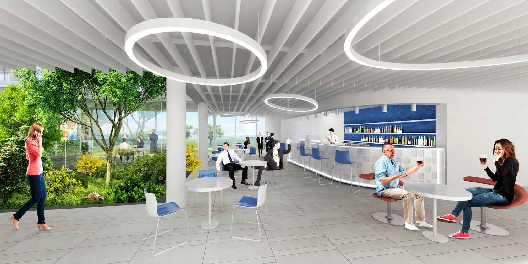 TOL Telecom Office Landscape by Frigerio Design Group - Architizer