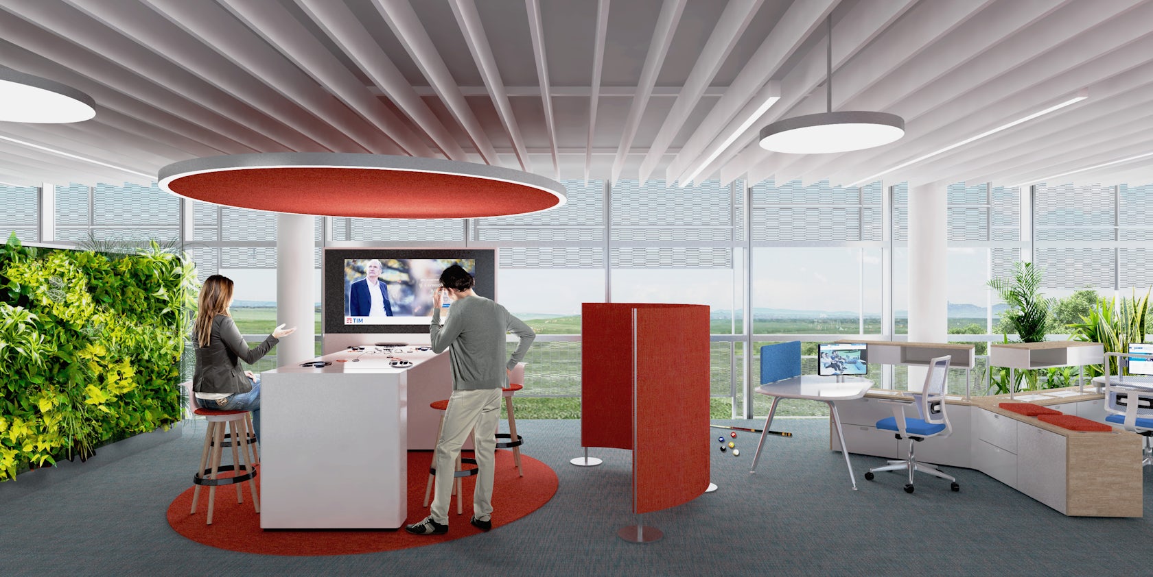 TOL Telecom Office Landscape by Frigerio Design Group - Architizer