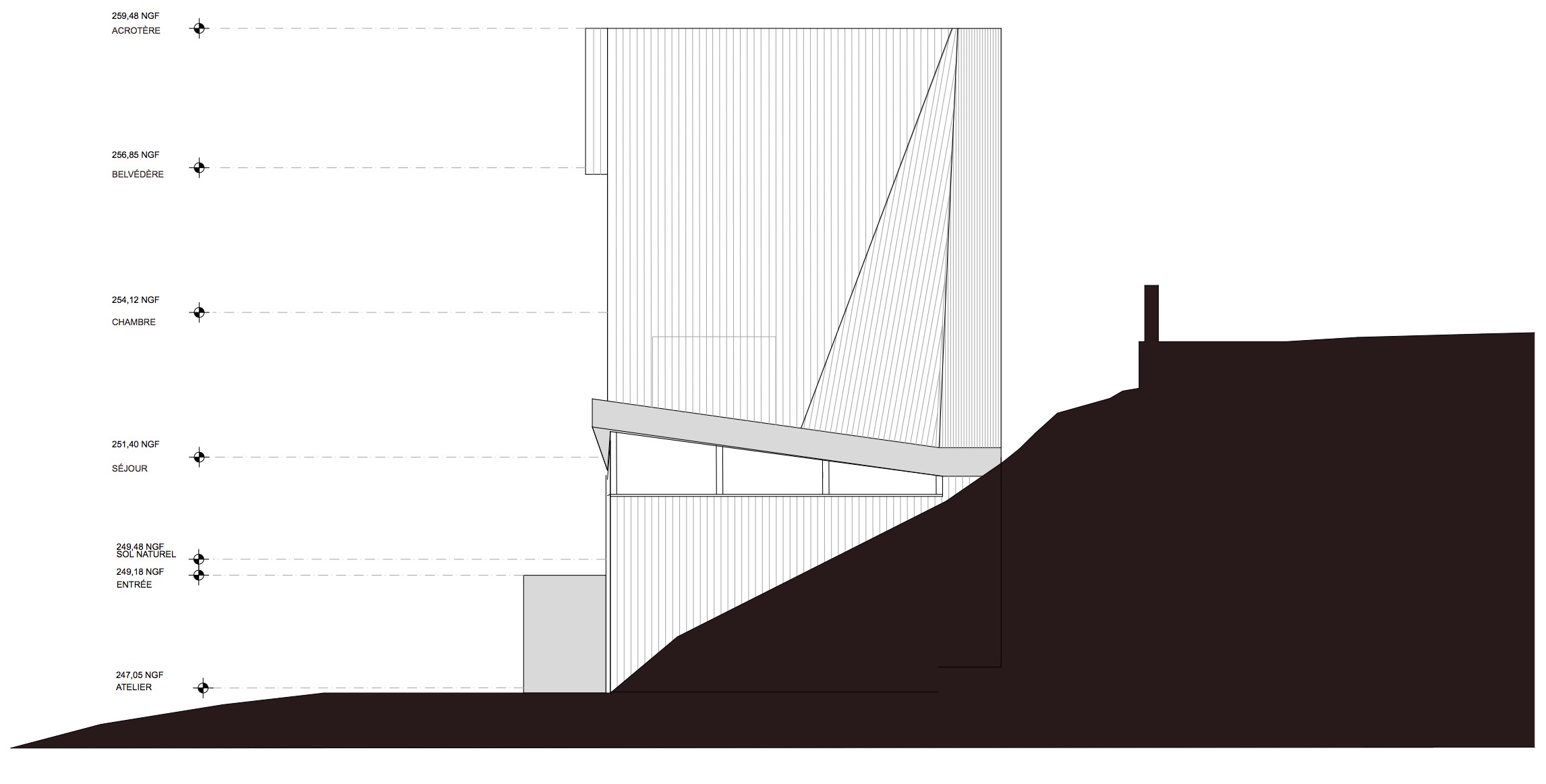 SaintAnge Residence by Studio Odile Decq Architizer