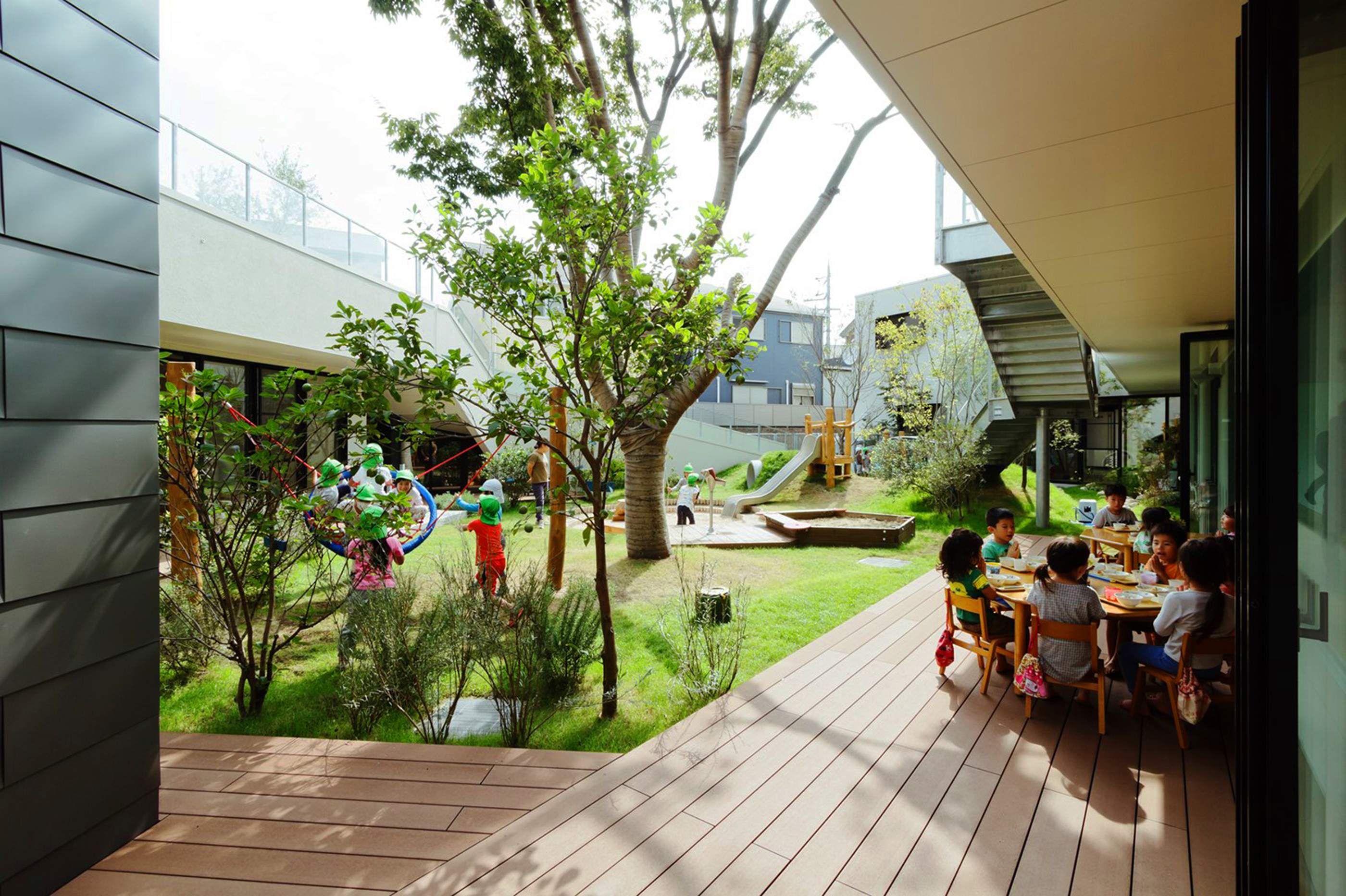 Хоикуэн детские сады в Японии