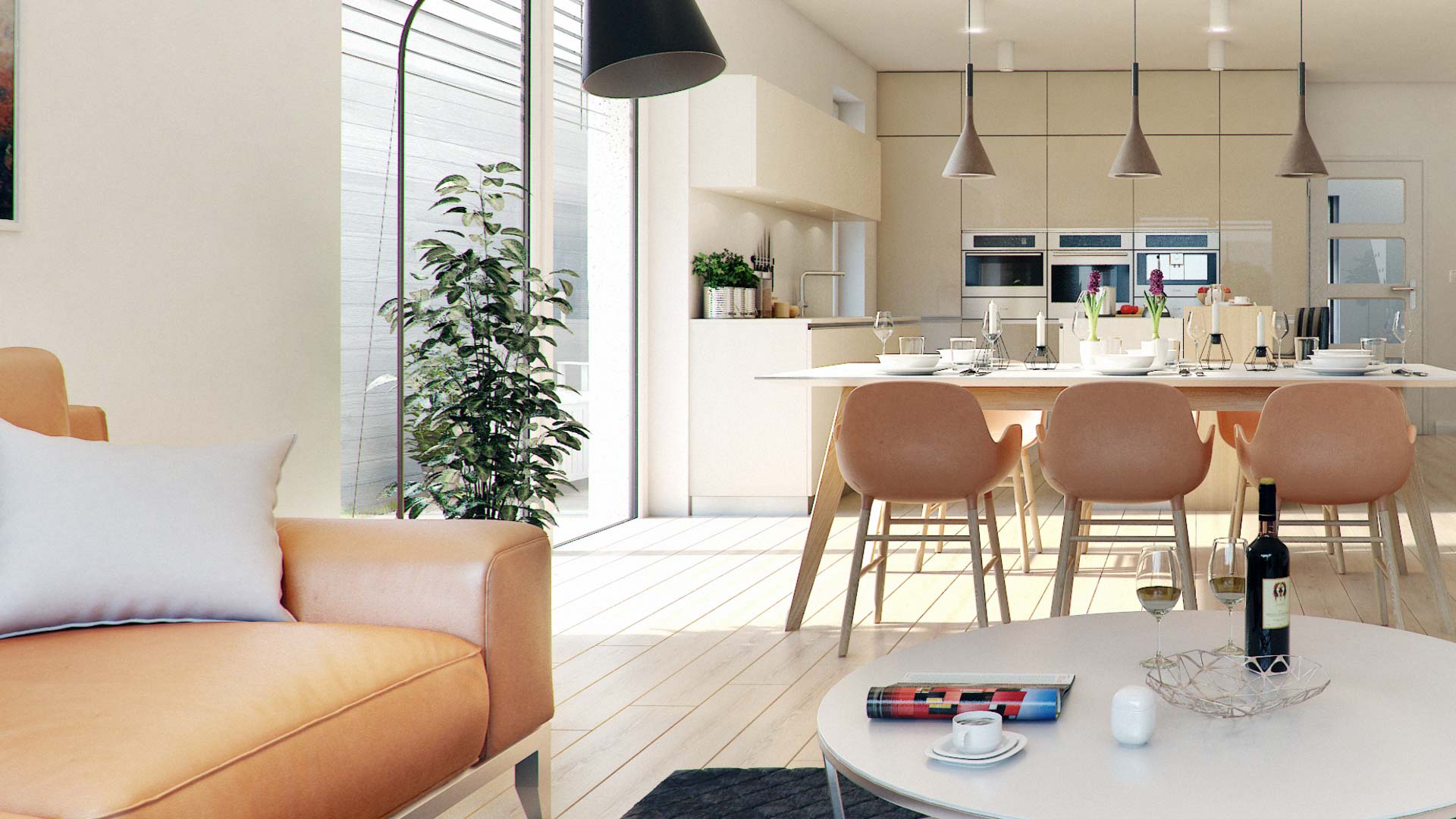 Stylish twin house real estate in Austria by Viscato Architizer