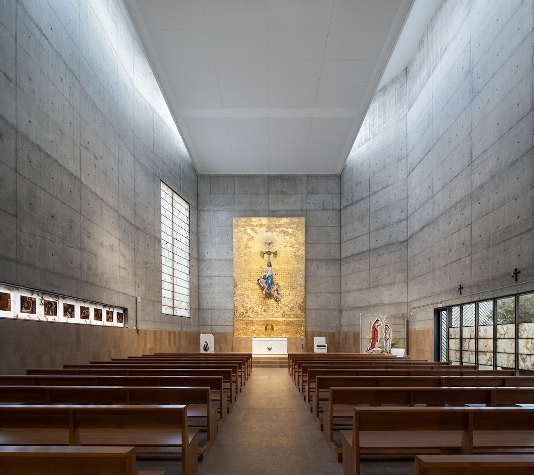 modern catholic chapel