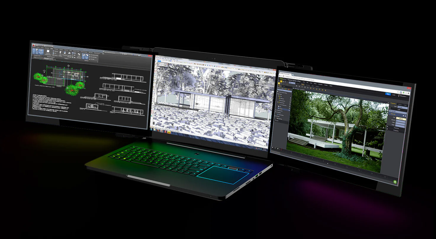 This Triple-Screen Laptop Is an Architect's Dream - Architizer Journal