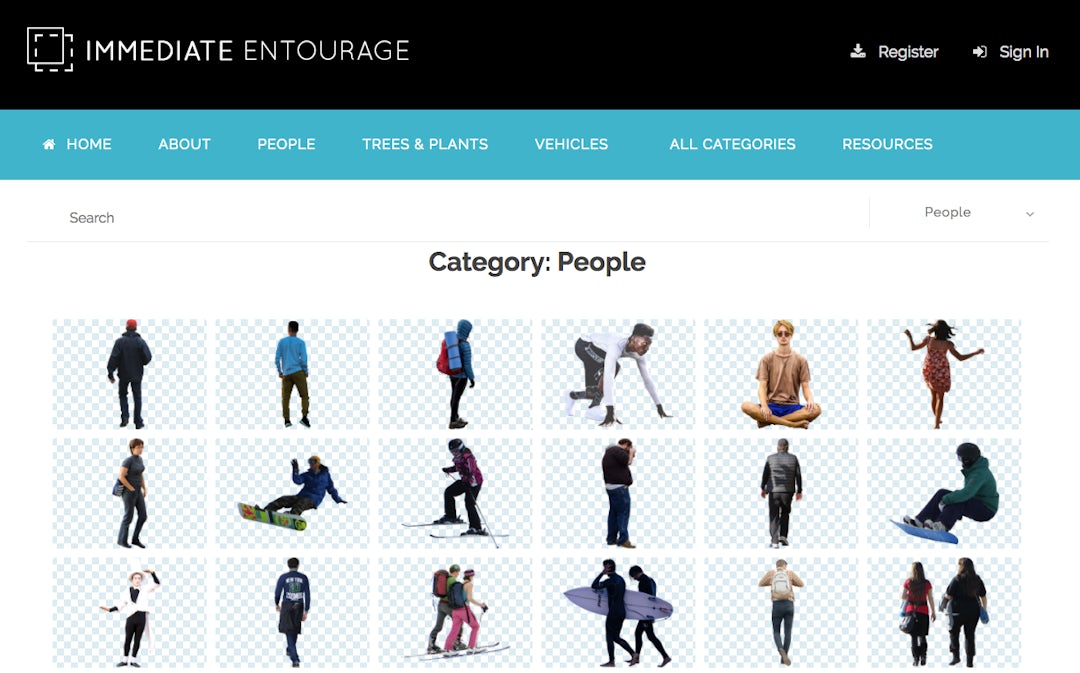 The Art of Rendering: 10 Cutout and Texture Resources For Your ...