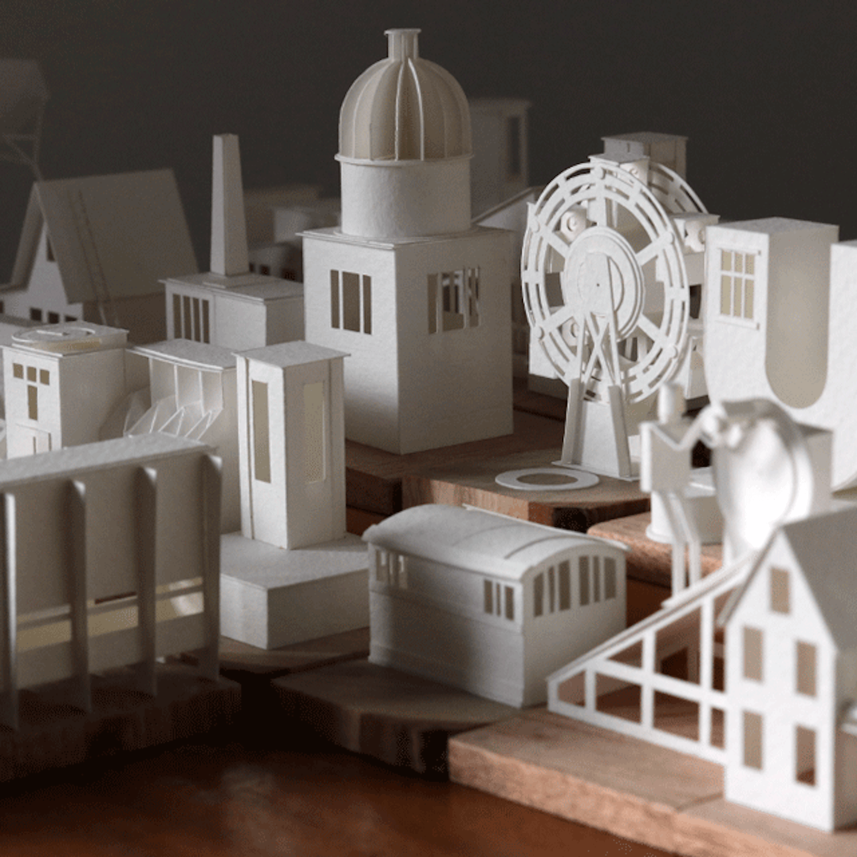See A Tiny City Of 635 Architecture Models — Crafted Entirely From Paper Architizer Journal