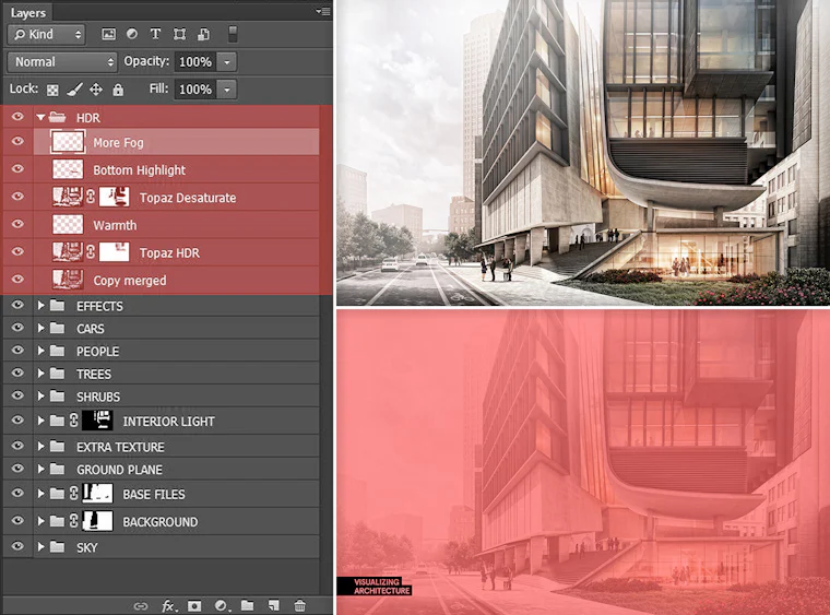 The Art of Rendering: How to Manage the Many Layers of Photoshop ...