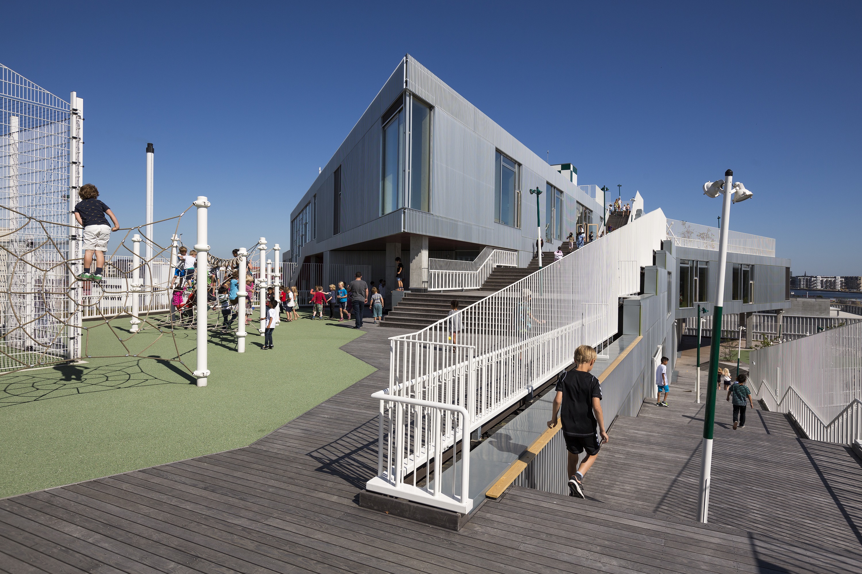 Новая школа в Копенгагене - HQROOM Architecture, Architec
