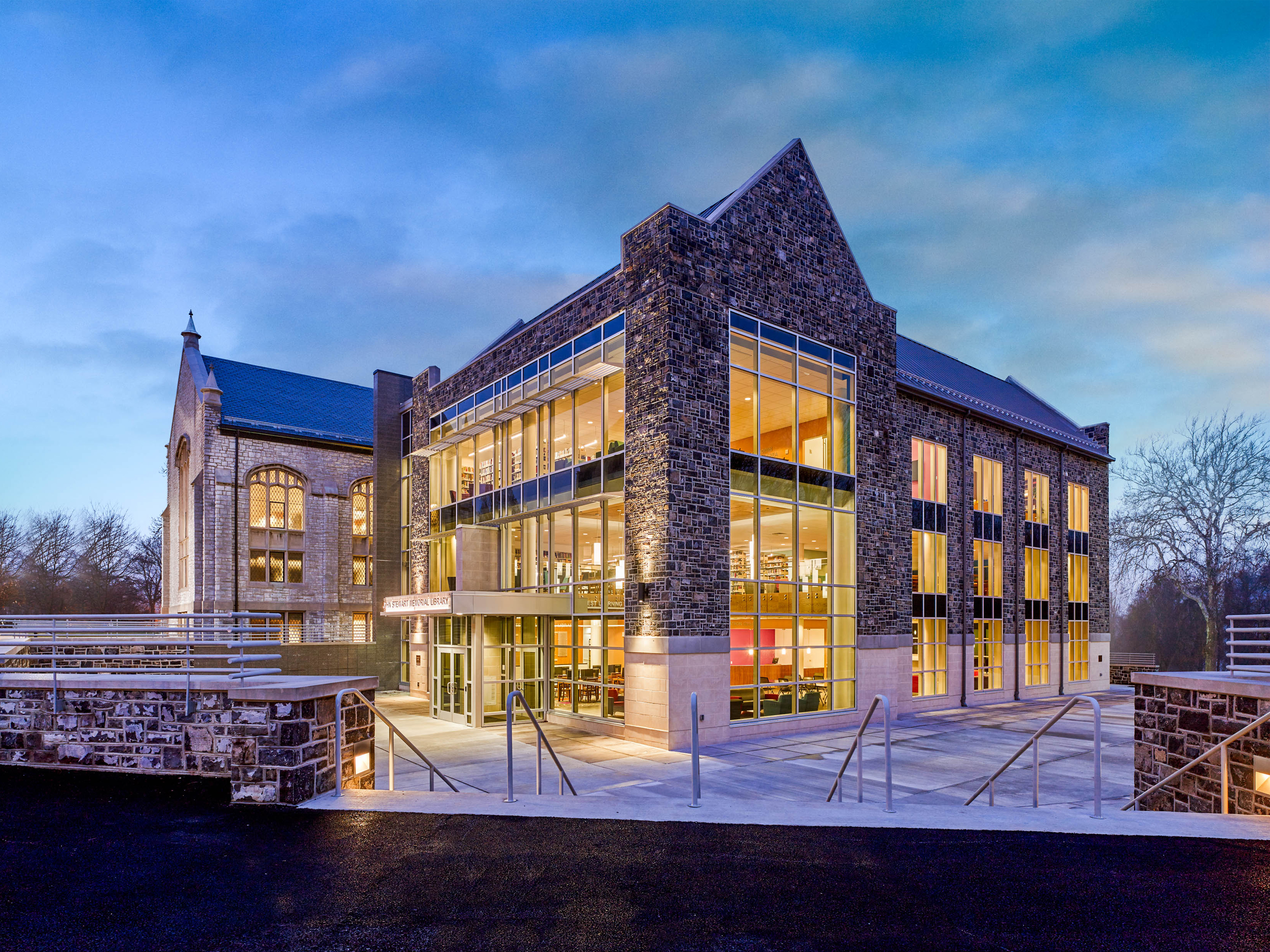 WILSON COLLEGE REIMAGENS THE JOHN STEWART MEMORIAL LIBRARY by Murray