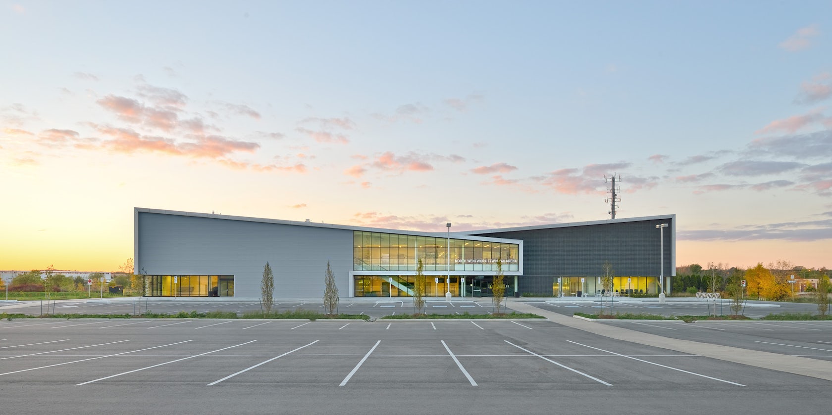 HARRY HOWELL TWIN PAD ARENA by DPAI Architecture Inc. - Architizer