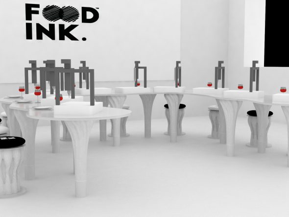 Food Ink 3D Printing Restaurant by Mamou-Mani ltd - Architizer