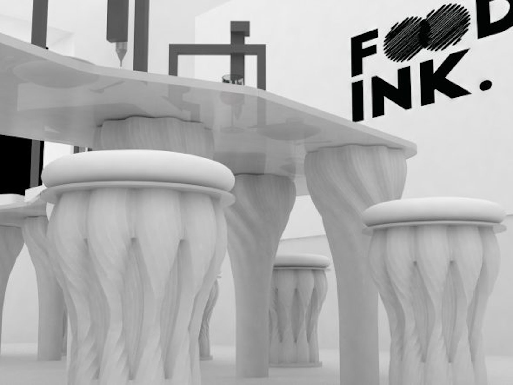 Food Ink 3D Printing Restaurant by Mamou-Mani ltd - Architizer