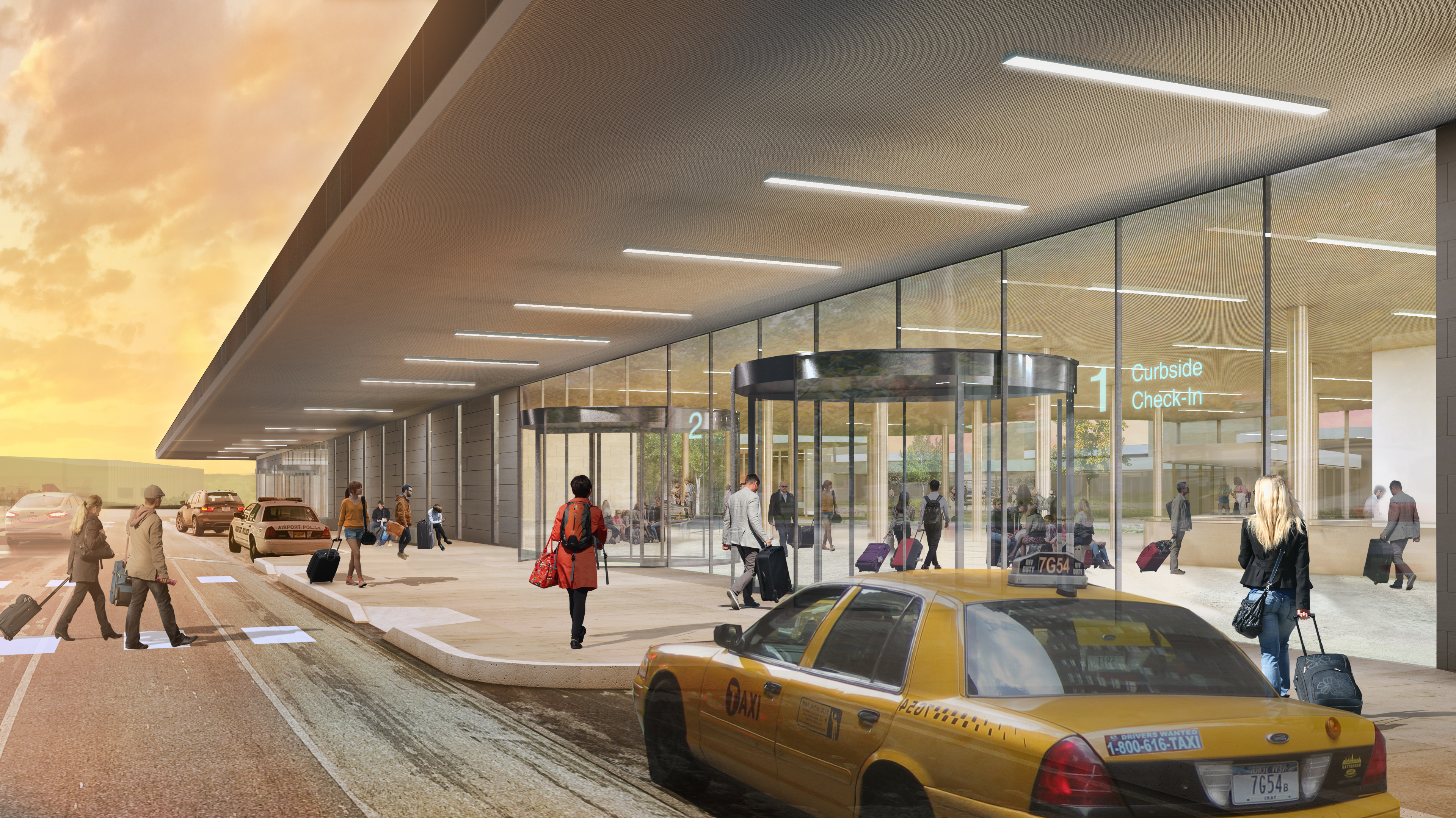 ElmiraCorning Airport Revitalization by Fennick McCredie Architecture