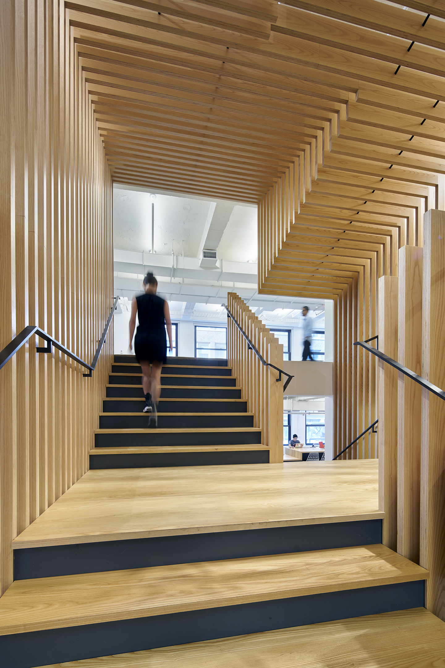 Pinterest NY Scissor Stair by IwamotoScott Architecture Architizer