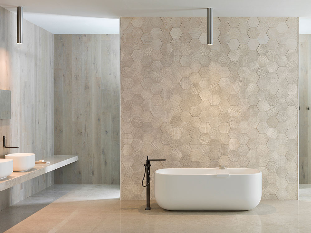 Amsterdam 2D Hexagon Beige