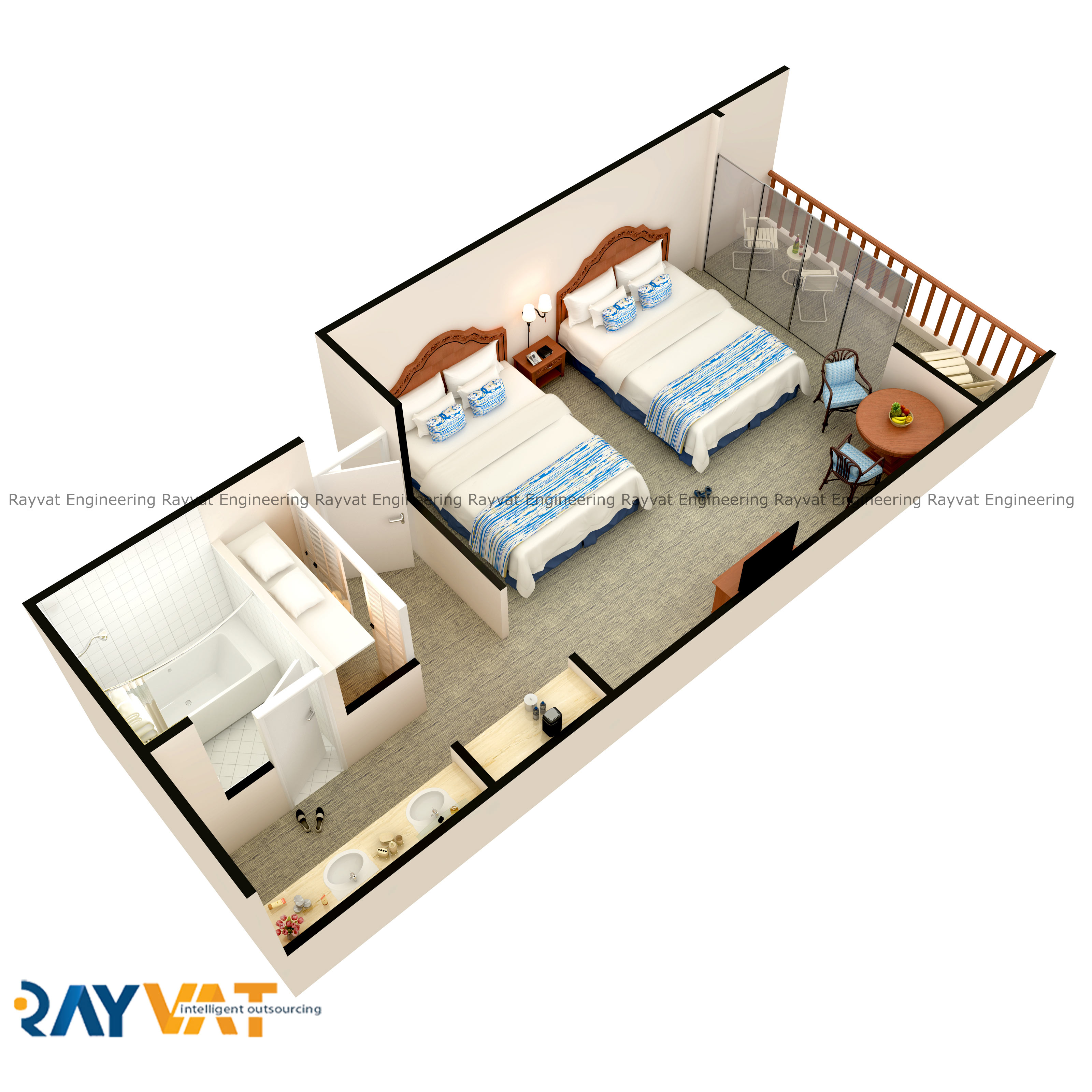 How to Use Architectural Floor Plan Rendering by Rayavtengg - Architizer
