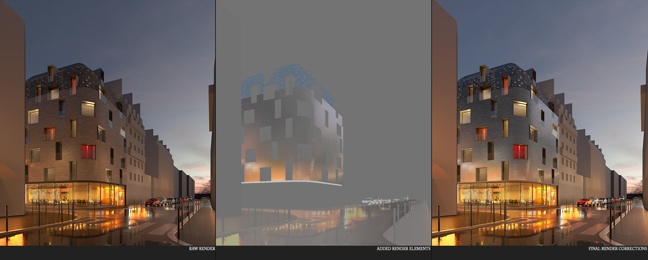 洋書 Production Rendering New documents show details of NBBJ's design of Amazon high