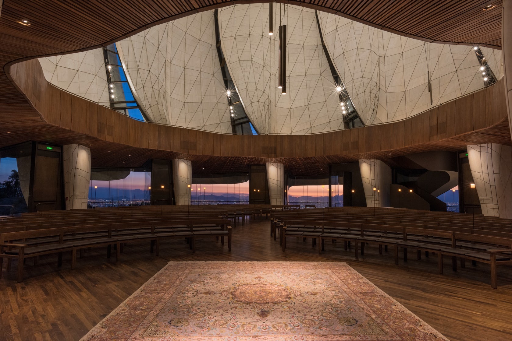 In Perfect Light Architect Siamak Hariri On Designing The Baha I Temple Architizer Journal