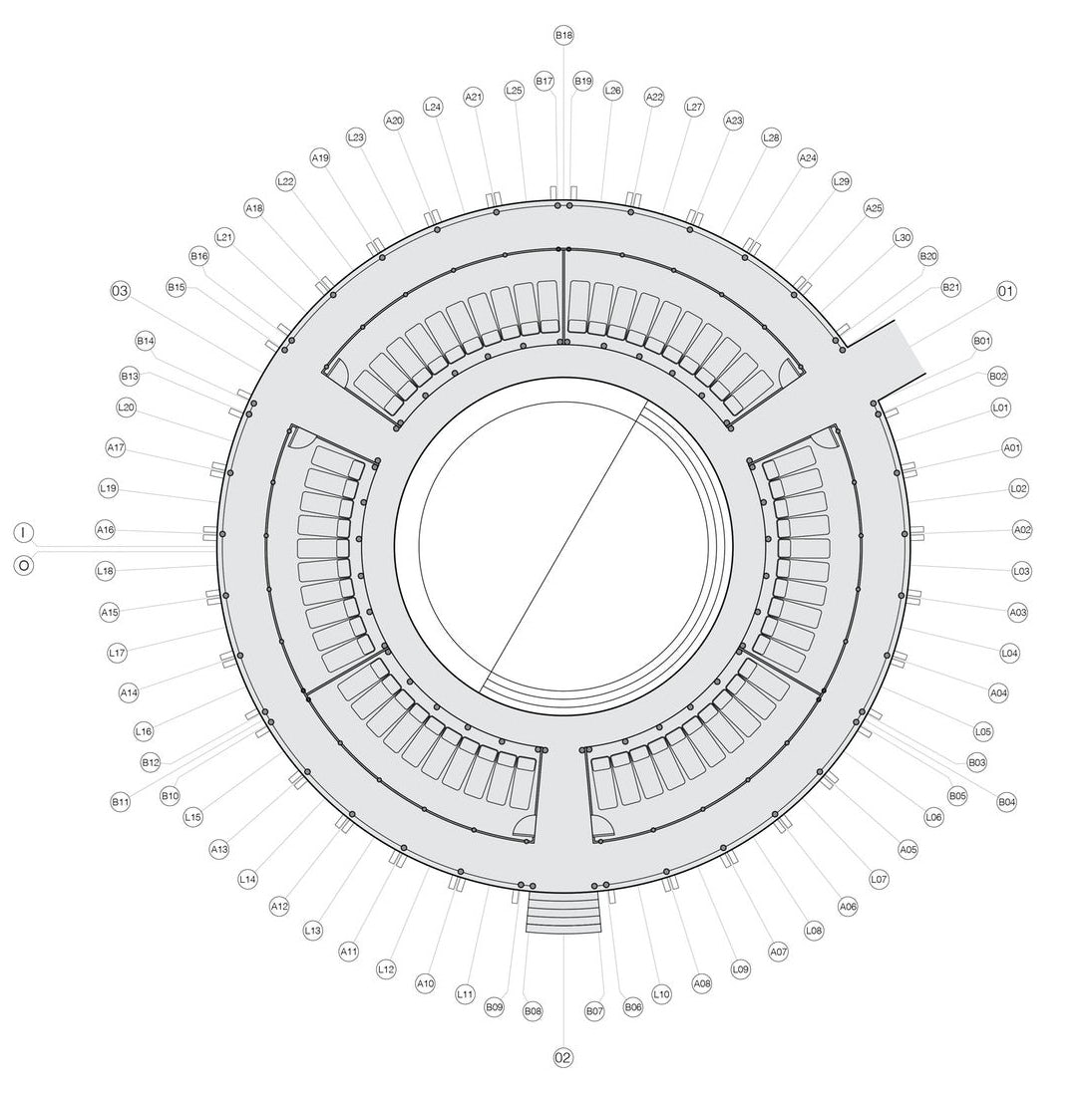 Circular Building Plan circular-building-plan