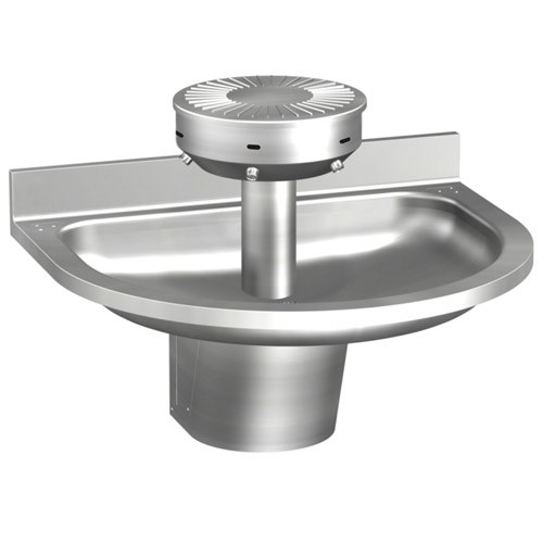 Semi-Circular Stainless Steel Wash Fountain