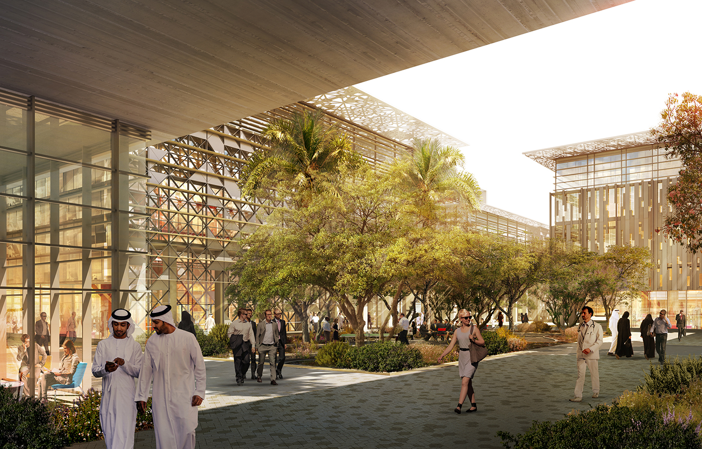 Masdar City Phase II Detailed Master Plan By CBT - Architizer