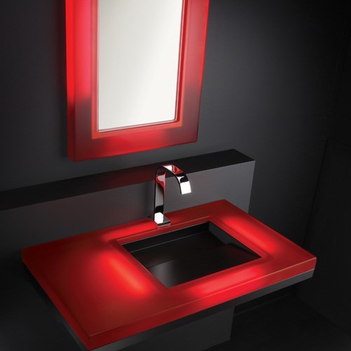 Framed Glass Mirror