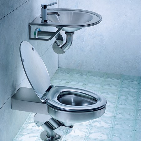 Metaal Toilet