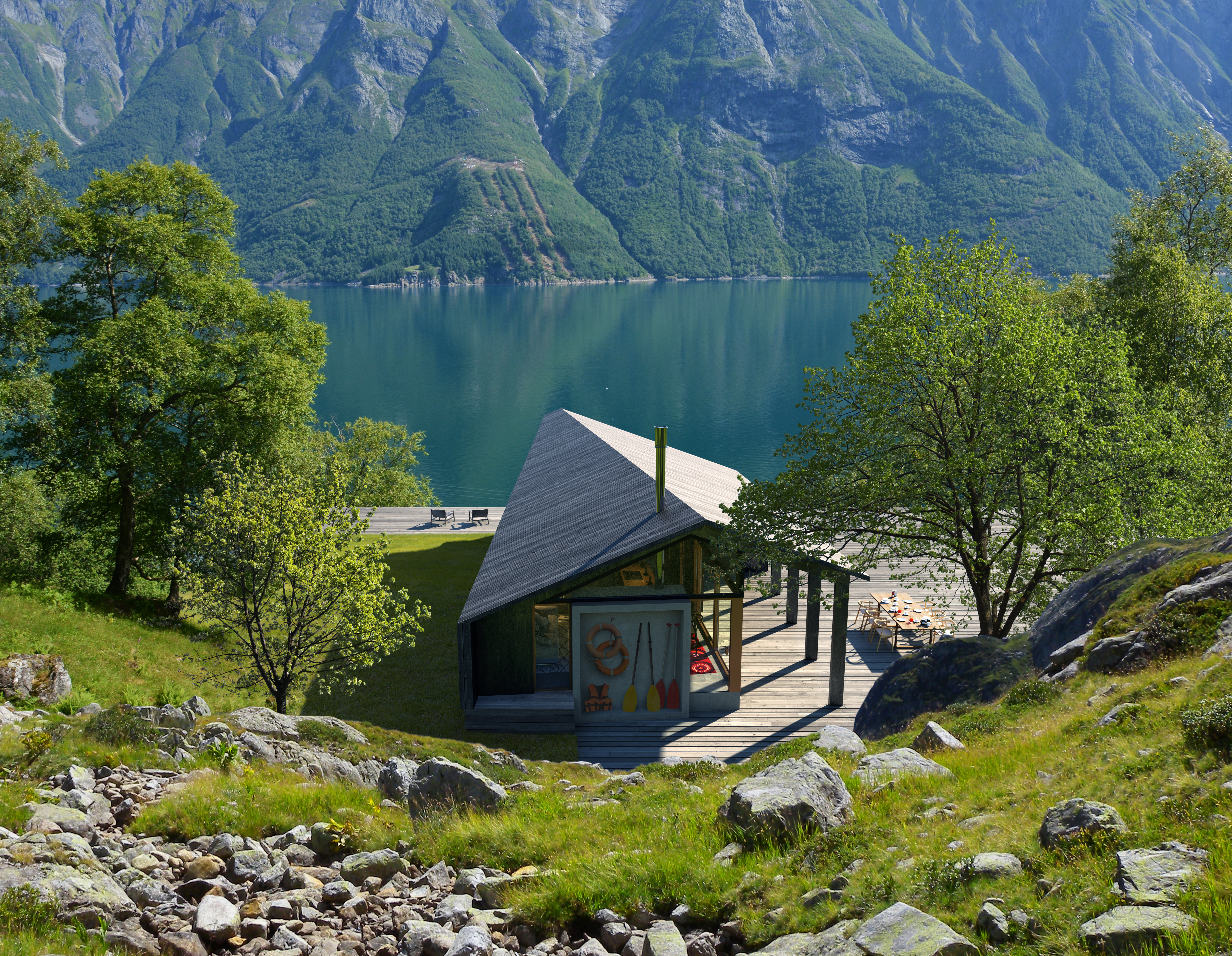 Домик в норвегии. Норвегия домик у озера. Дом в Норвегии на берегу озера. Дом в Норвегии на озере Стрюн. Уединенный домик в горах.