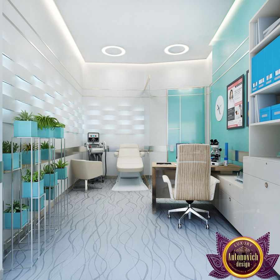 Private clinic Interior design from Katrina Antonovich by LUXURY