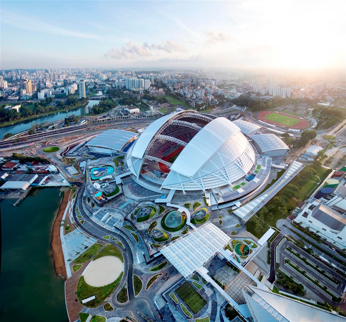 © DP Architects, Arup Architecture