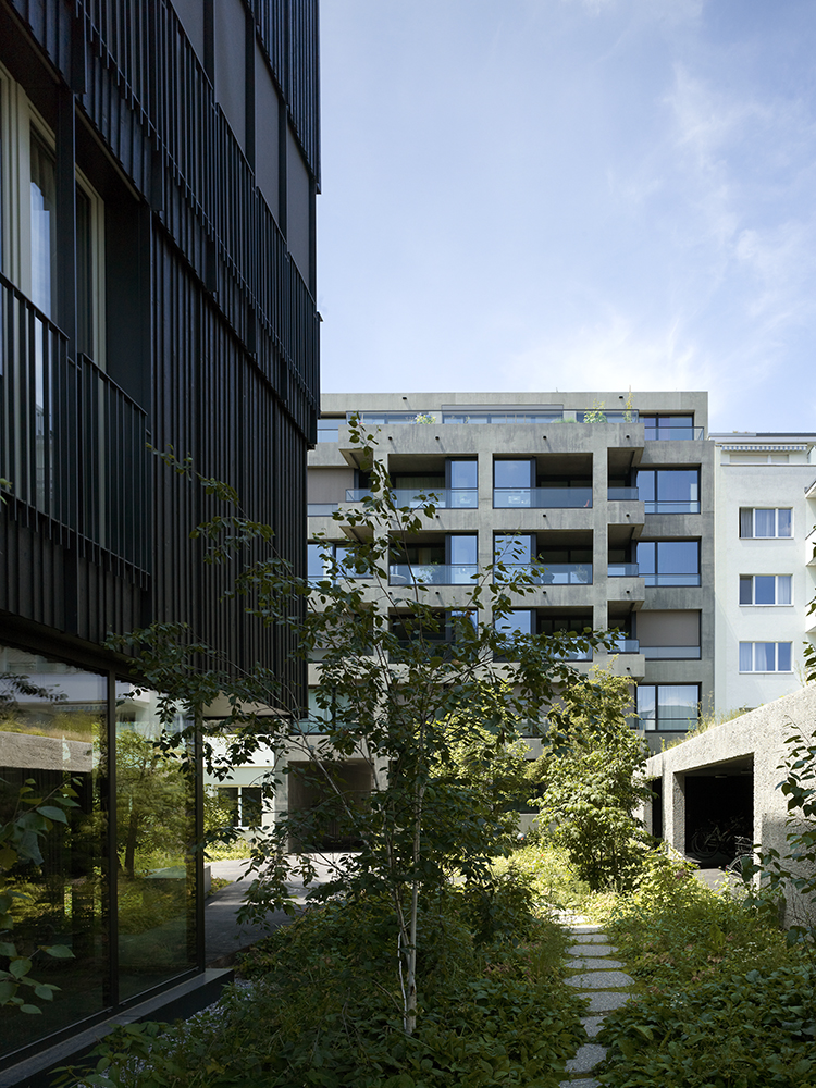 Apartment Buildings at Sempacherstrasse, Basel by Miller & Maranta