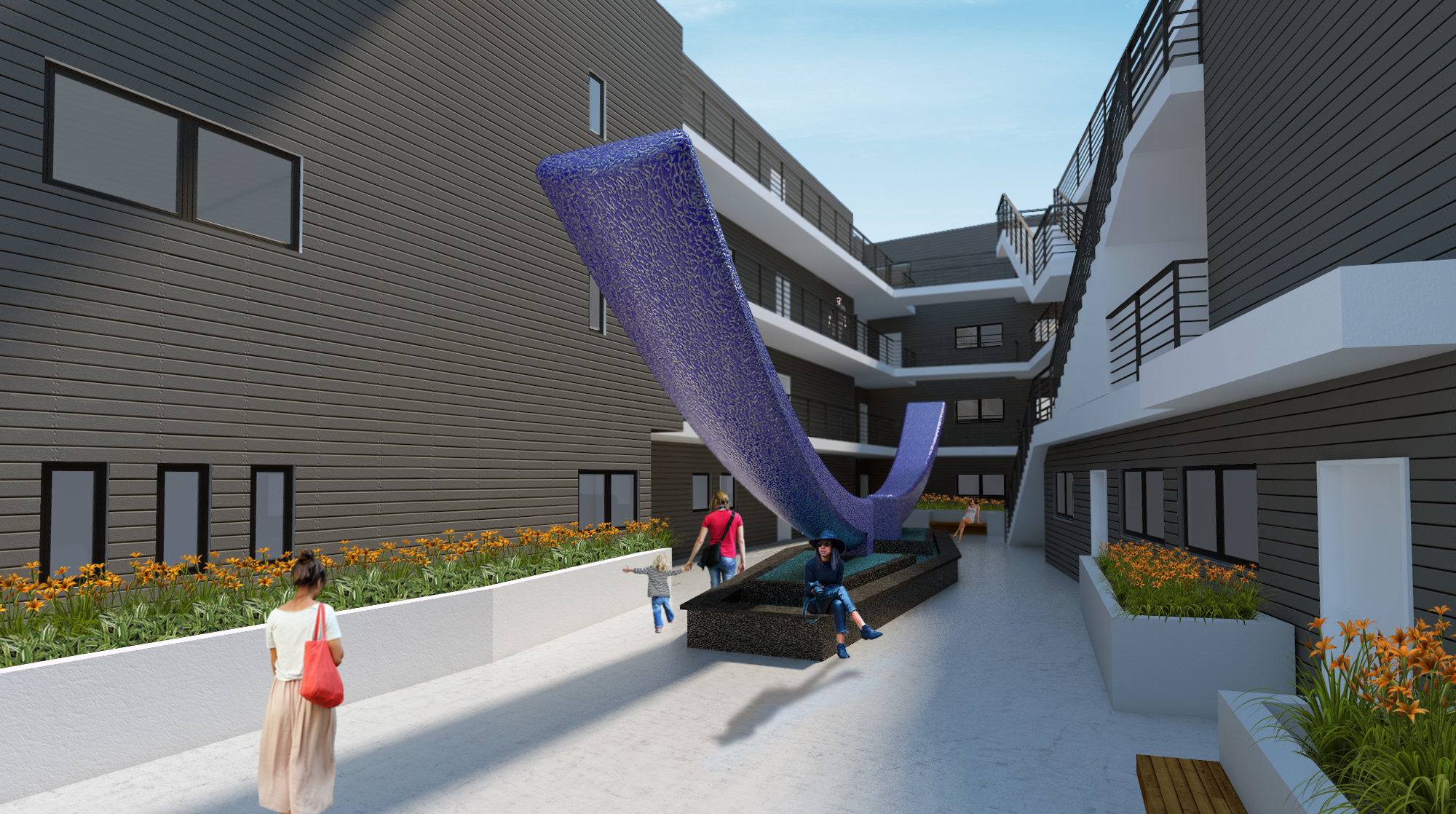 Blue Butterfly Village by Studio H2O Architizer