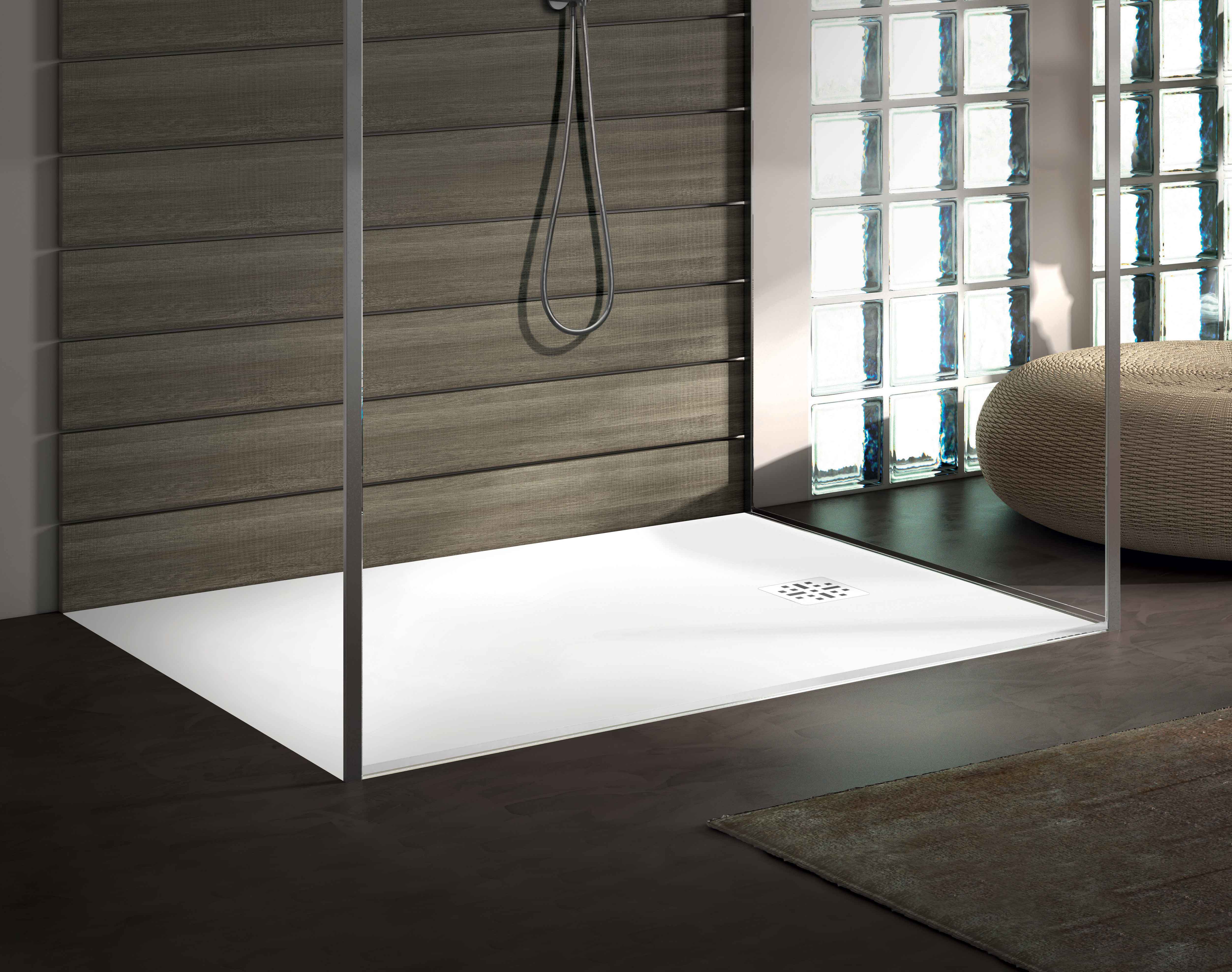 blu•stone™ shower base